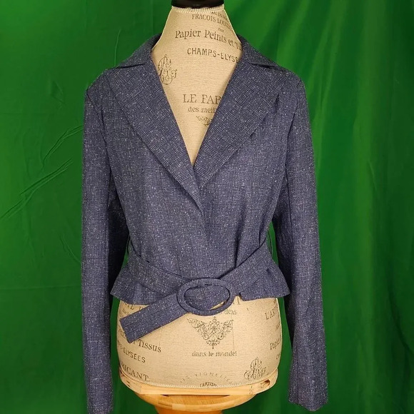 NWT Lovers + Friends‎ Womens Cobalt Blue Alaina Blazer Small - Picture 1 of 5